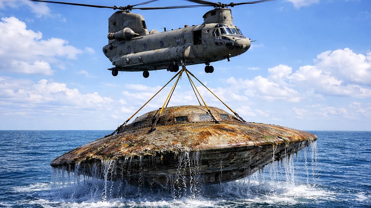 A MYSTERIOUS UFO SUNKEN FOR 220 YEARS UNDER THE OCEAN FLOOR ! -  UNBELIEVABLE RESTORATION !