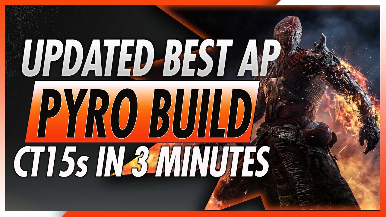 Outriders - UPDATED Best Pyromancer Build For End Game CT15 INSANE Damage Guide!