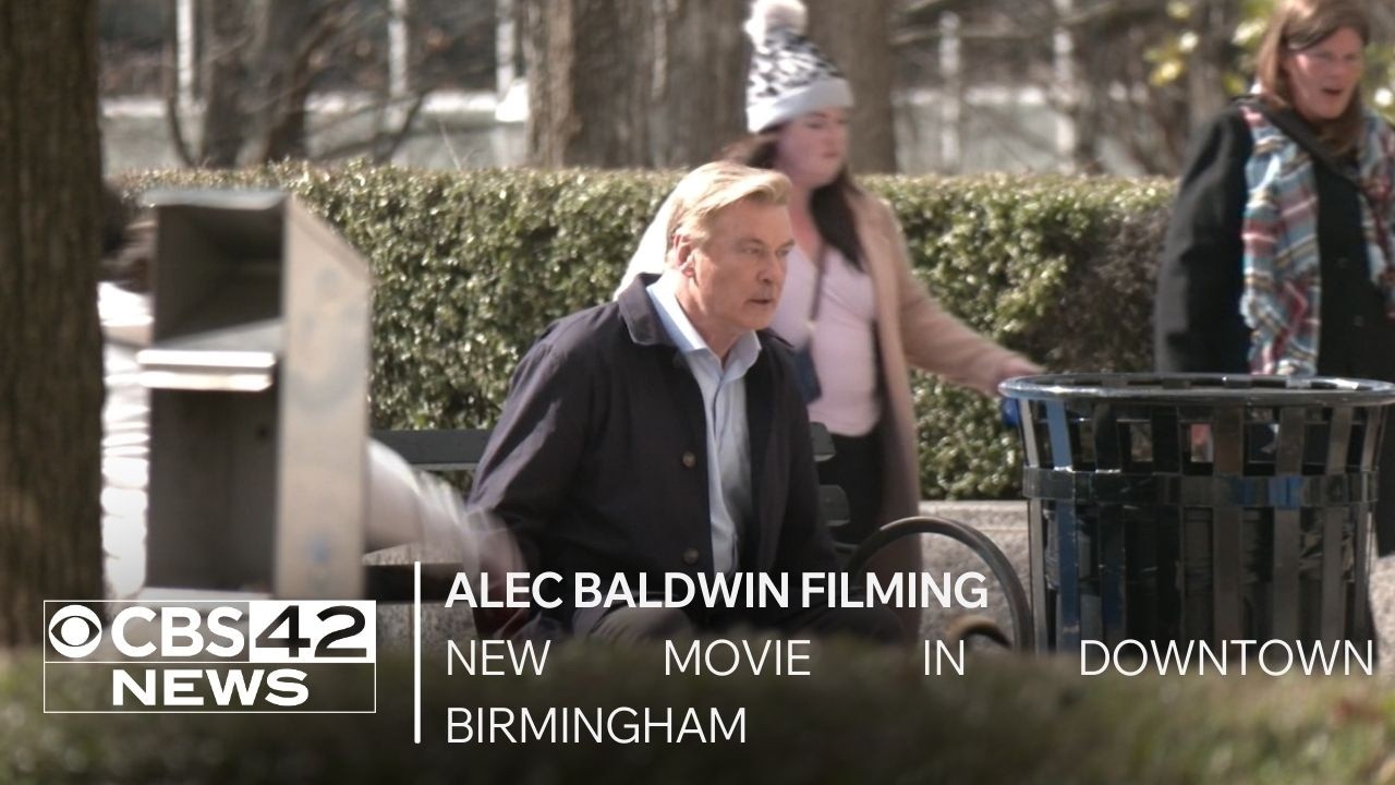 Alec Baldwin filming new movie in downtown Birmingham