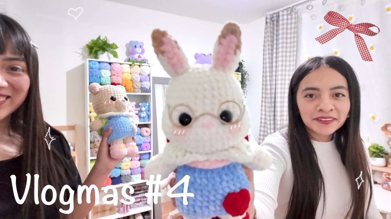Vlogmas #4 | Llego restock de hilos💖 | Vlog Crochet Toeygurumi