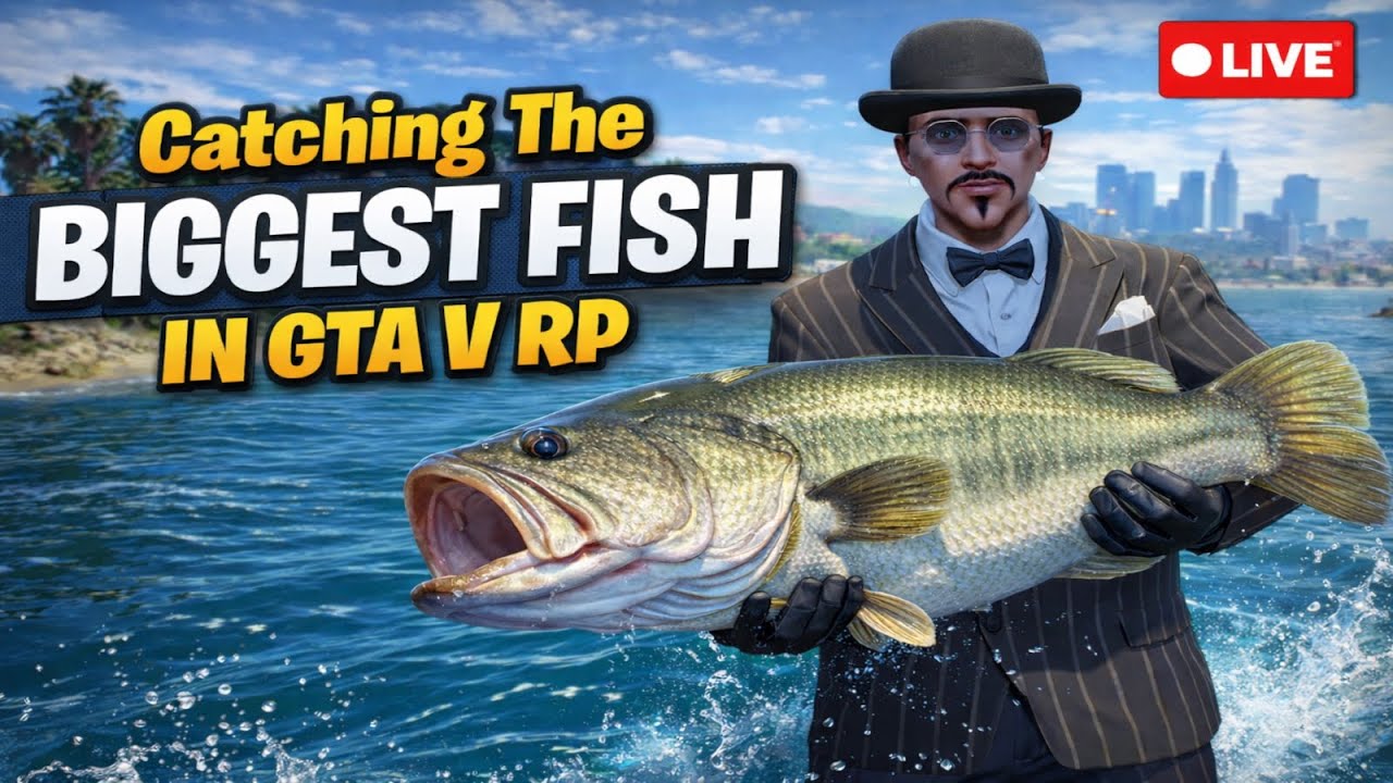 Catching The Biggest Fish in GTA V RP