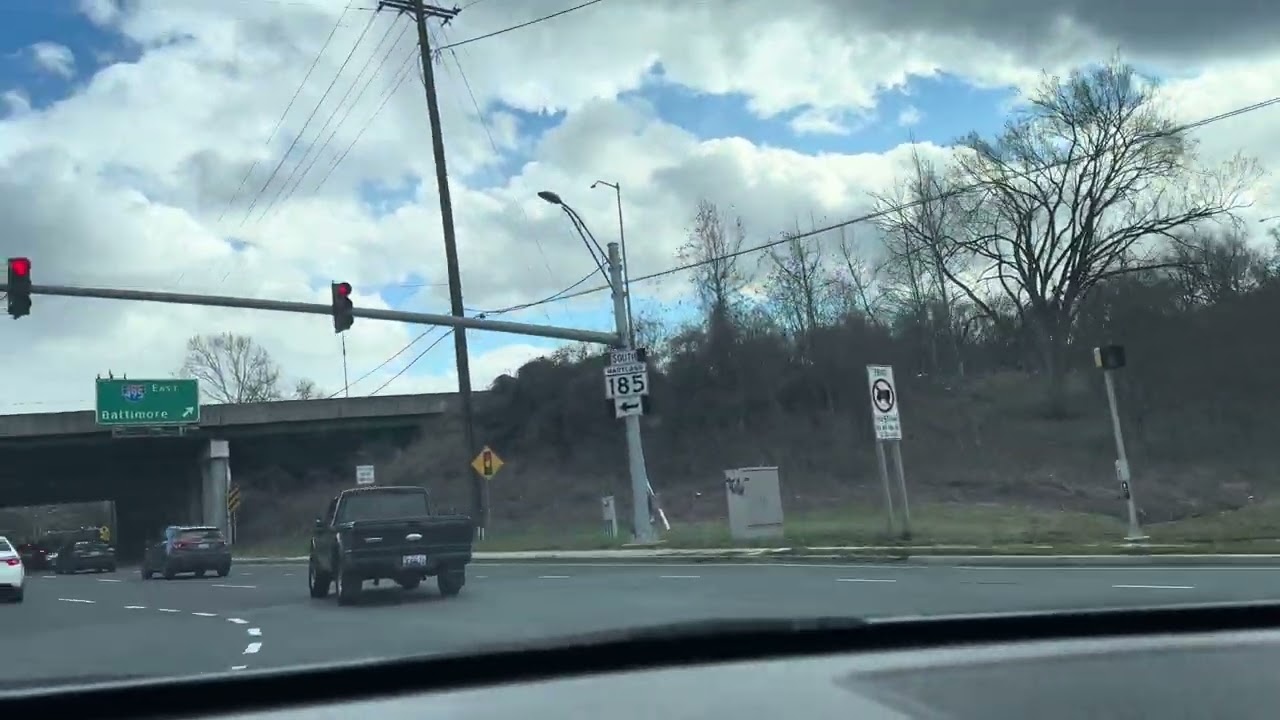 Driving to Bethesda Maryland