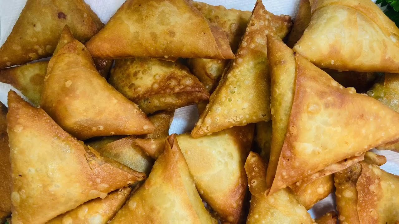 How To Make Ethiopian Style Chicken Sambusa with home made sheets