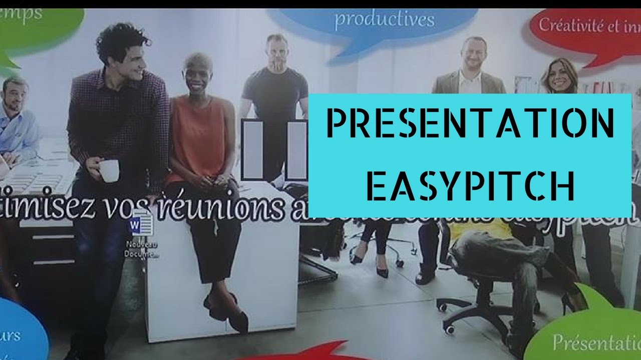 Pr&eacute;sentation des &eacute;crans interactifs Easypitch