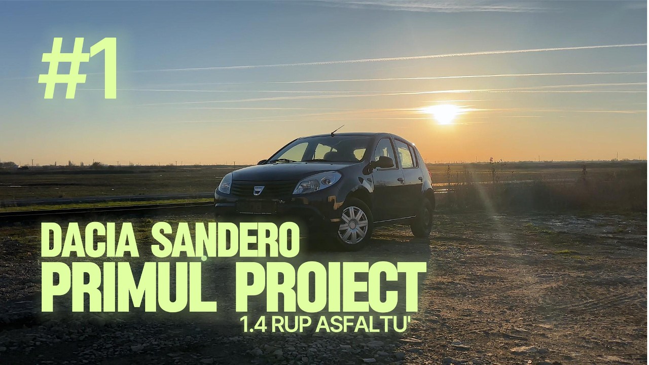 Primul proiect de club | Dacia Sandero 1.4