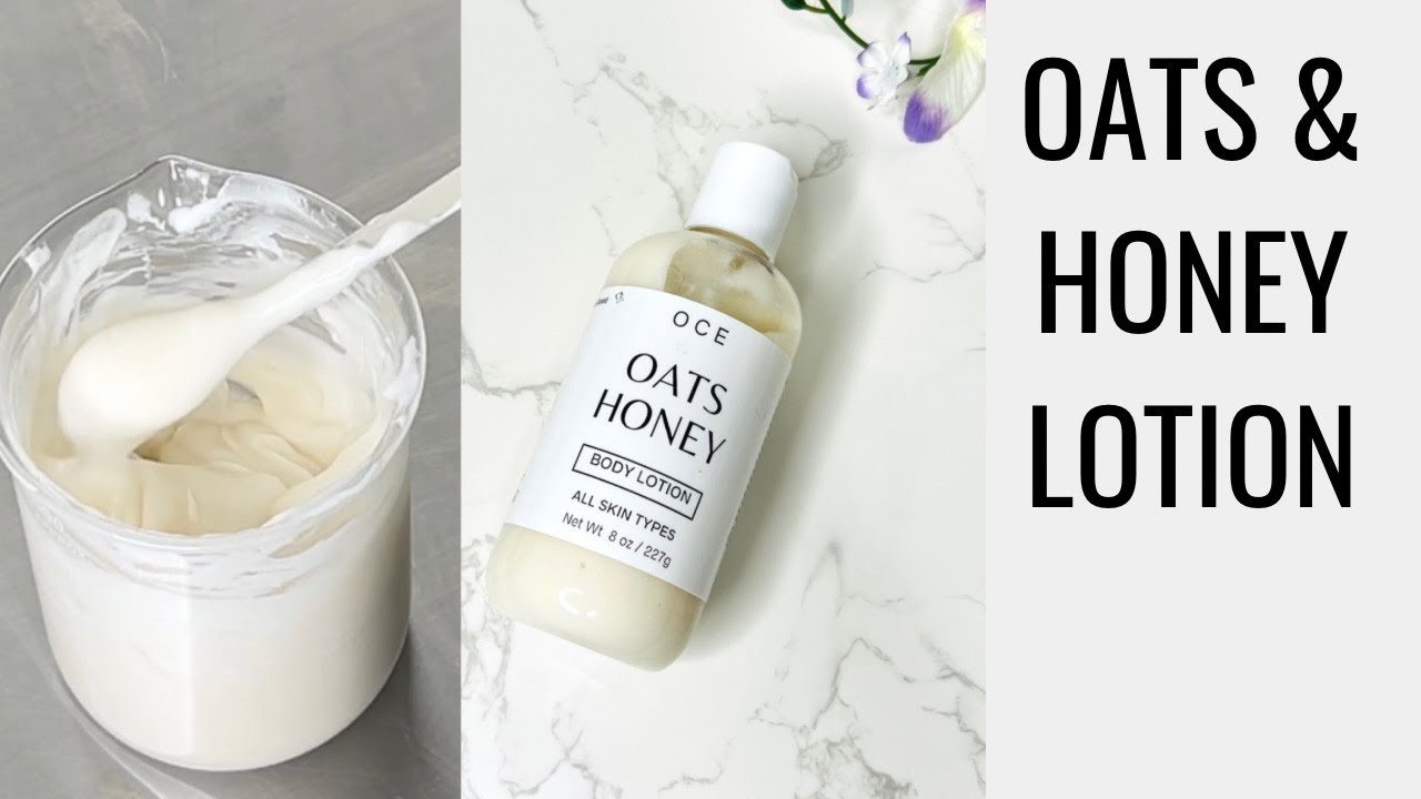 DIY: Make Oats & Honey Lotion For Sensitive Eczema Skin