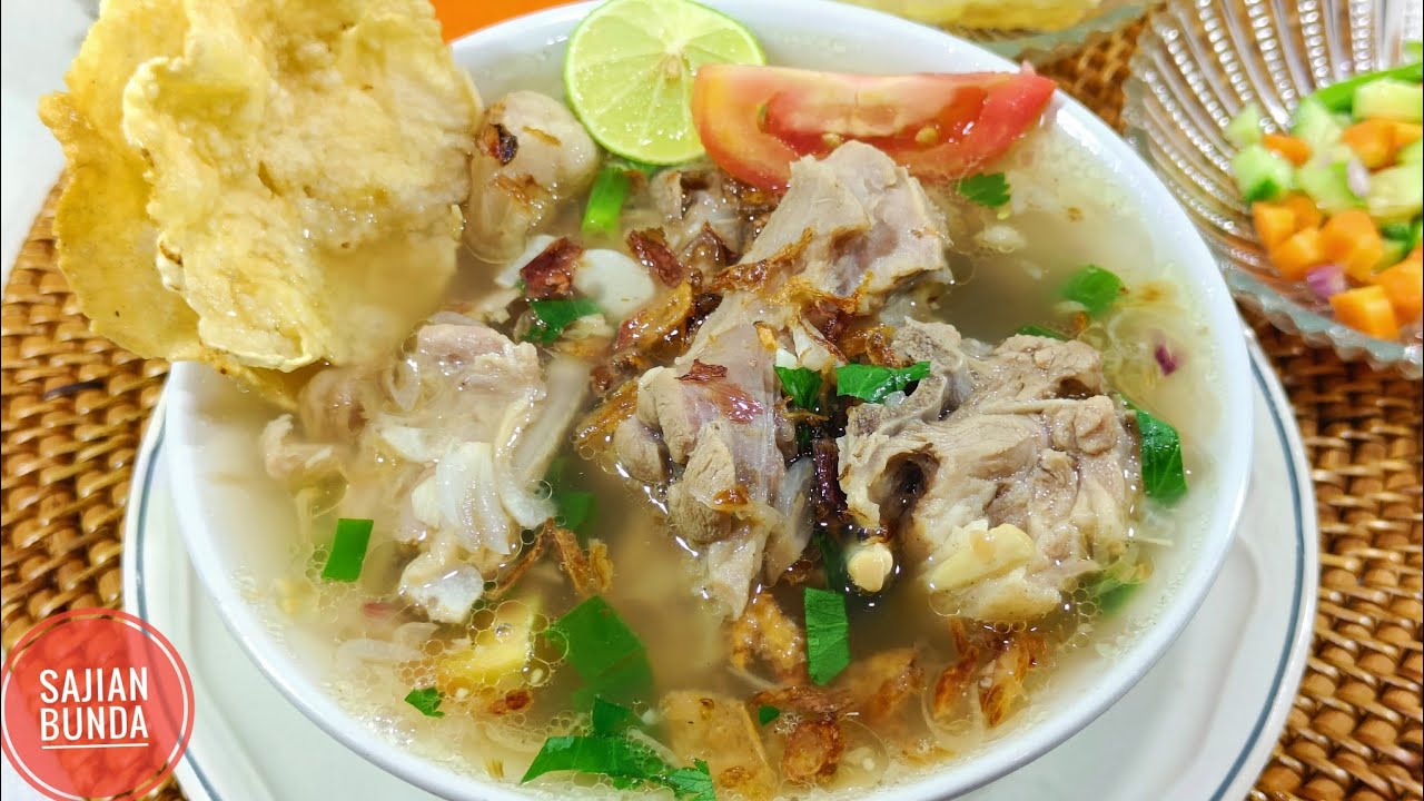 Resep Sop Kambing Kuah Bening... Sedap Segar Bebas Prengus