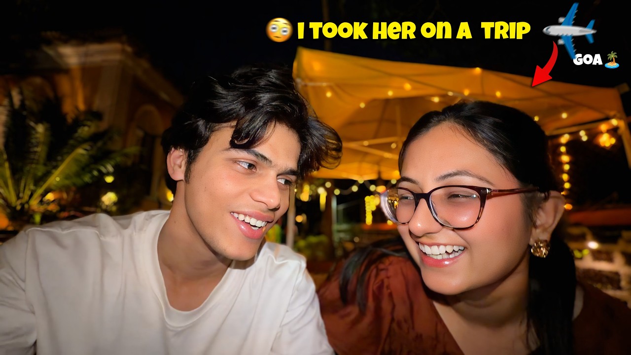 I Took her on a Date to GOA 😍 || Surprise trip to goa