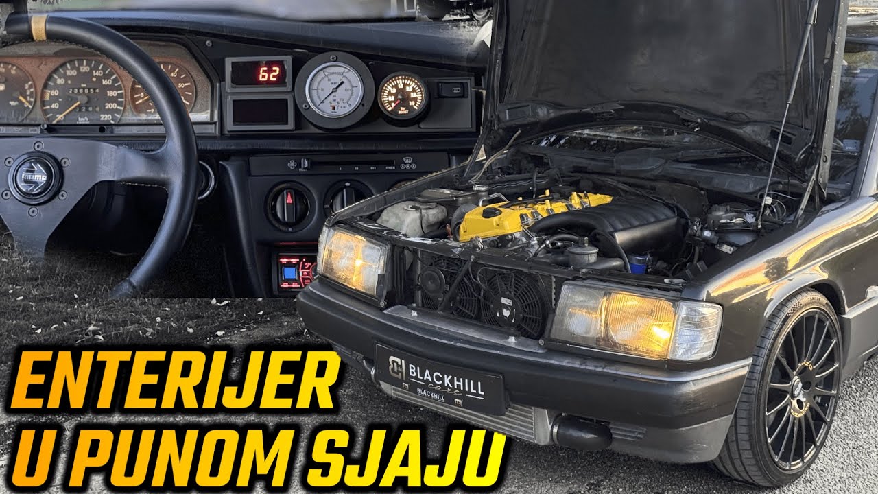 Uradite OVO PRIJE NEGO POJAČATE SVOJ AUTO! Mercedes 190 3.0 SUPERTURBO PROJEKAT