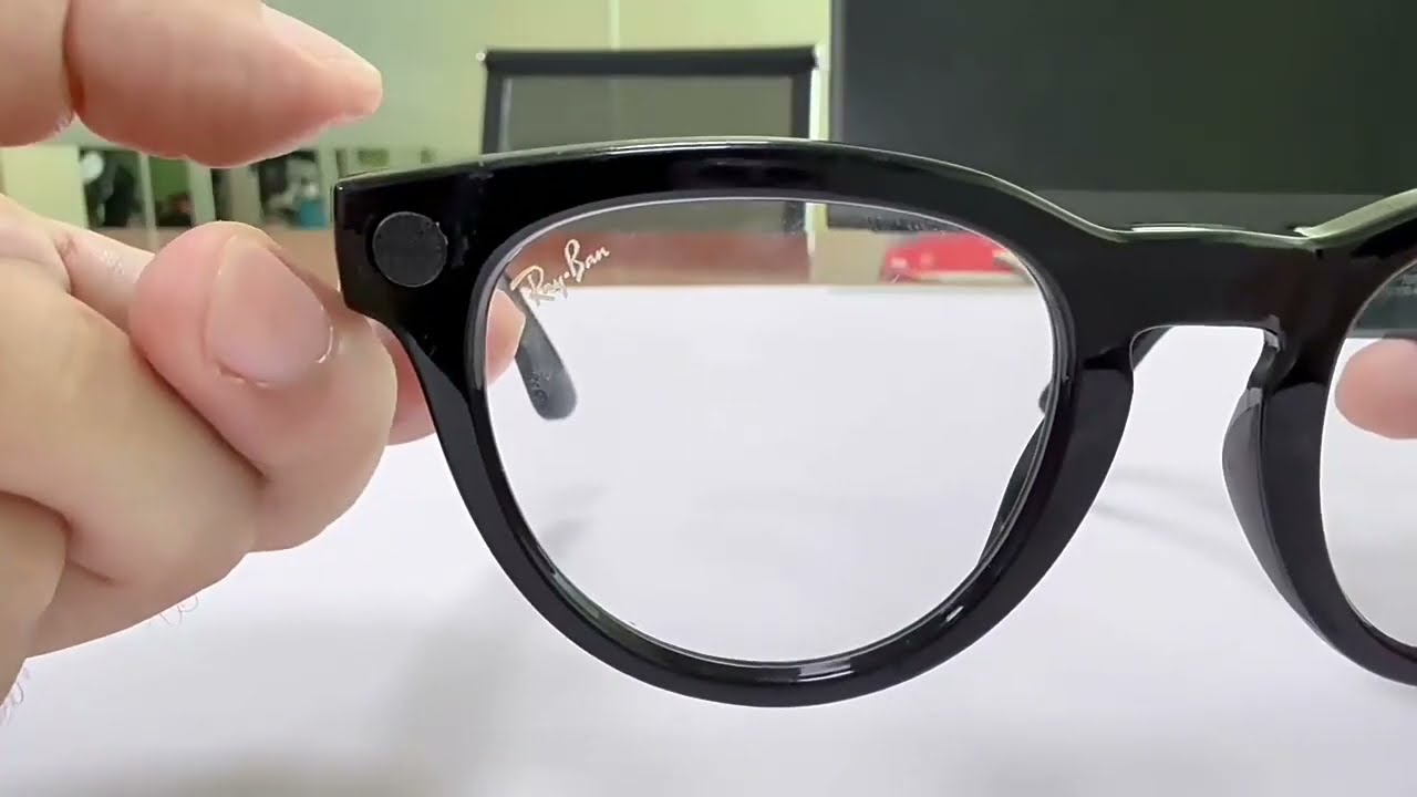 Silicone LED Blackout Sticker compatible with Ray-Ban Meta smart glasses accessories