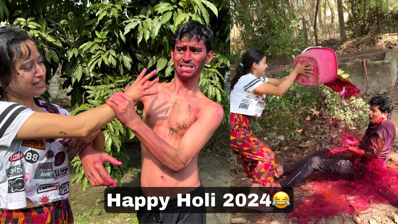 Holi ke pehle din hi dhokha mil gaya 😂 | Happy holi 2024 | Ep- 1