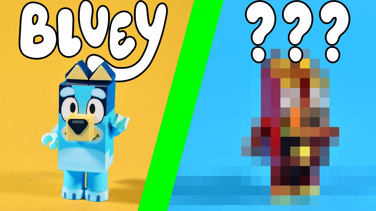 I Made LEGO Bluey Minifigures!