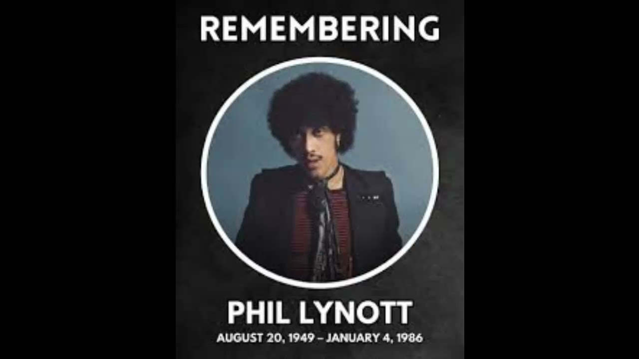 A TRIBUTE to PHIL LYNOTT at the 40th Anniversary of his death January 4 1986 by EASTERN WIND THEATRE