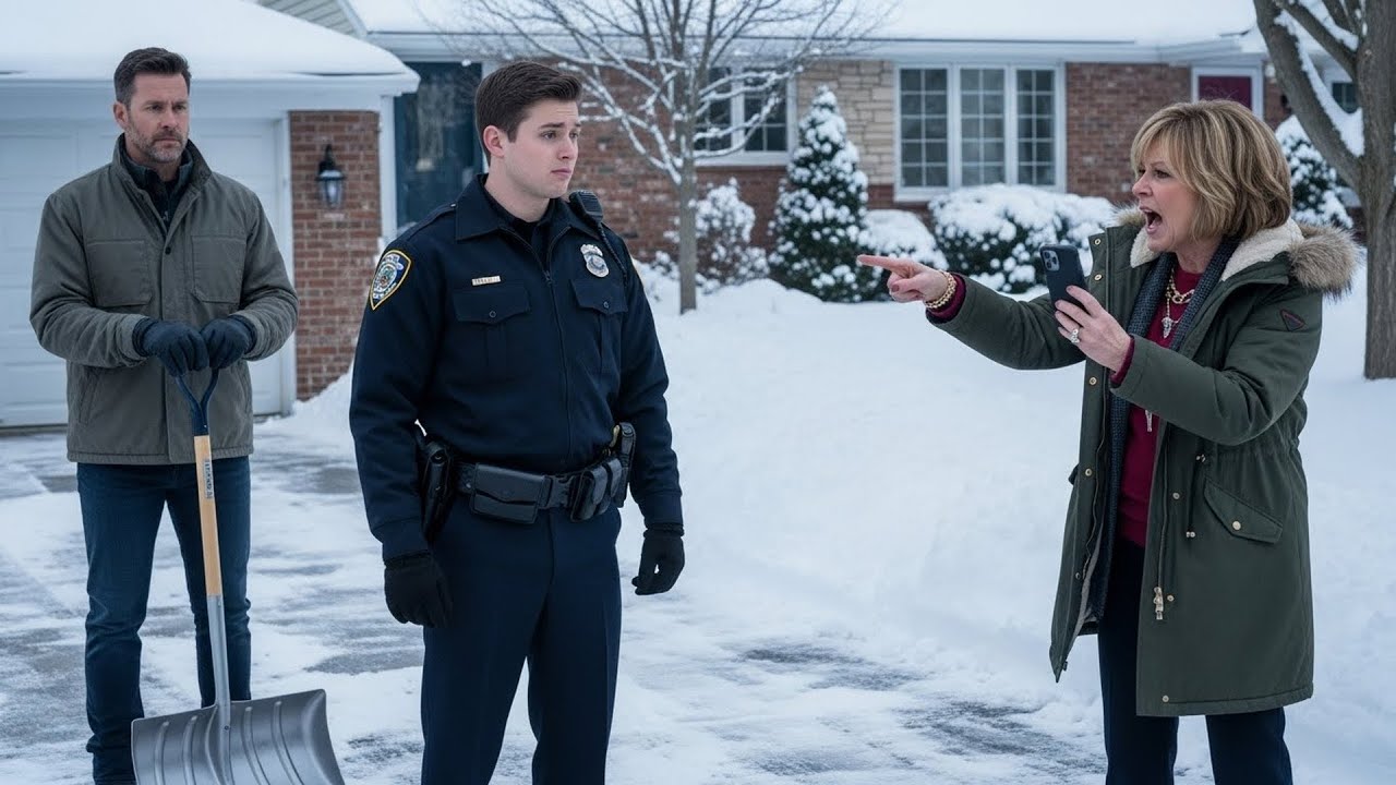 HOA Karen Called Cops When I Shoveled Snow Into My Own Yard, Turns Out I Own Her Street Too