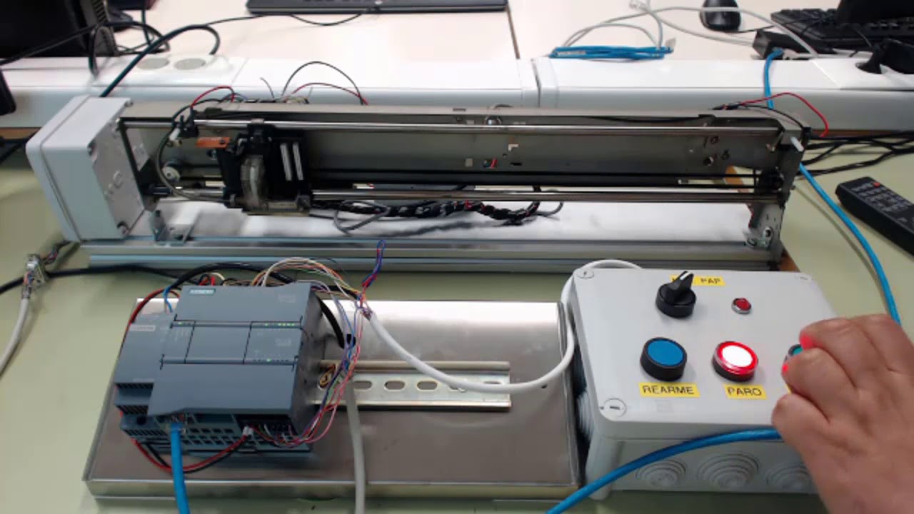 (2/3) Motion Control (PTO) con S7-1200. Control desde programa