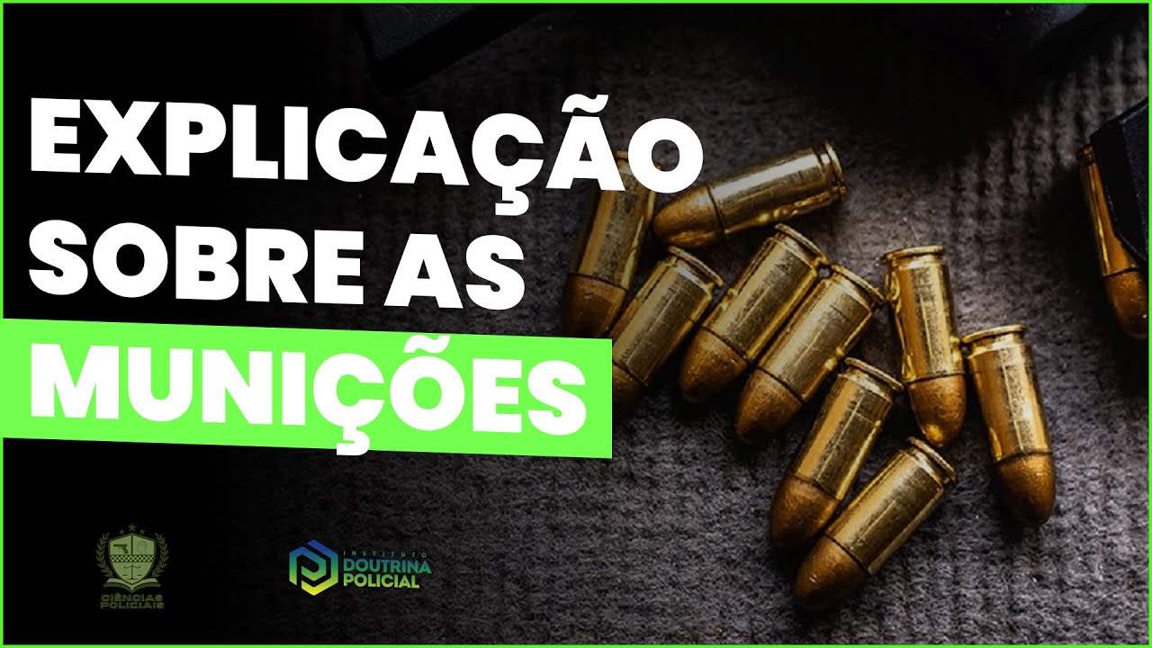 Trecho da Aula sobre munições e balística | Pós Graduação em Ciências Policias