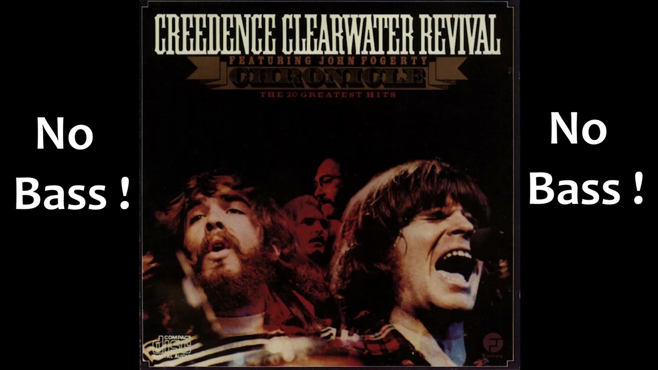 Have You Ever Seen the Rain ► Credence Clearwater Revival ◄🎸► No Bass Guitar ◄🟢 Clic 👍🟢