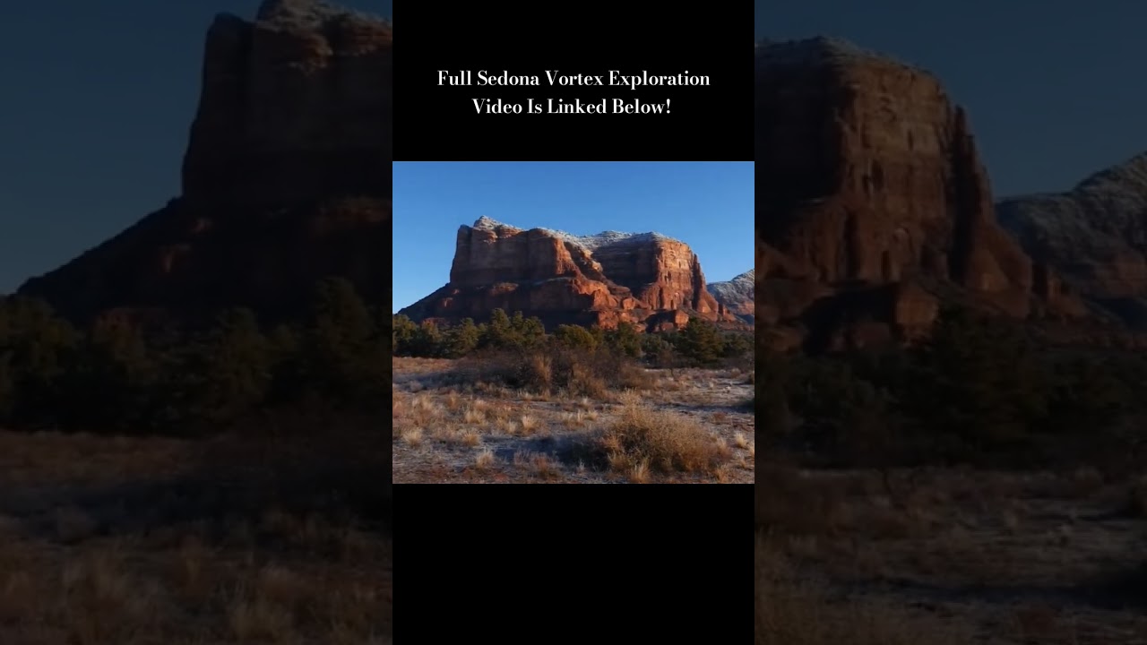 🌀 Sedona Vortexes - Exploring Masculine And Feminine Energy! #Sedona #Vortex #Travel #Arizona