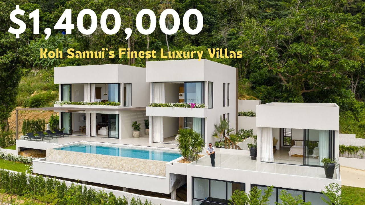 $1.4M Koh Samui Villa Tour with Breathtaking Views | Thailand Luxury Homes