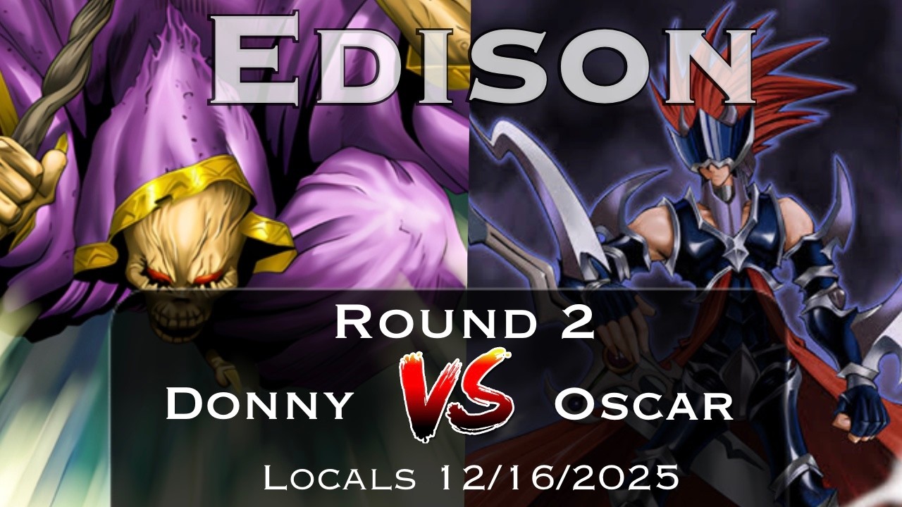 Yu-Gi-Oh! Donny Zombies vs Frog Monarchs Edison Format Gameplay! at Card Addiction