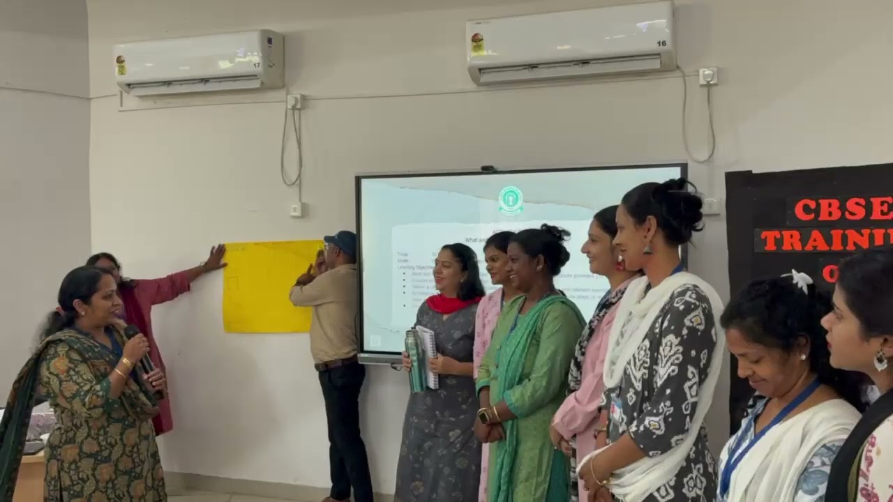 CBSE TRAINING ON ACTIVE LEARNING