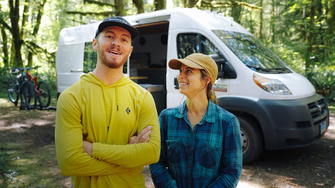 Full-time van life and riding bikes in Oregon | Alsea Falls
