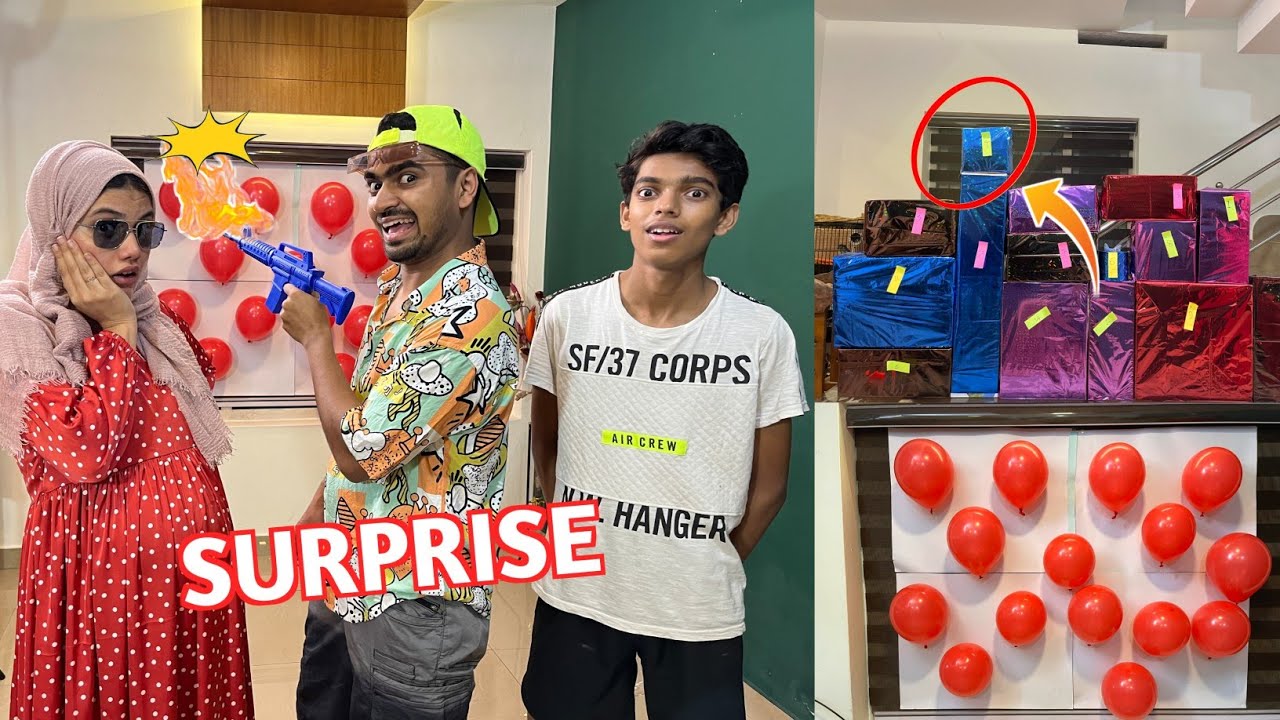 BALLOON പൊട്ടിച്ചാൽ Full Gift-കൾ🎁|Don't Choose the Wrong MYSTERY BOX 😂