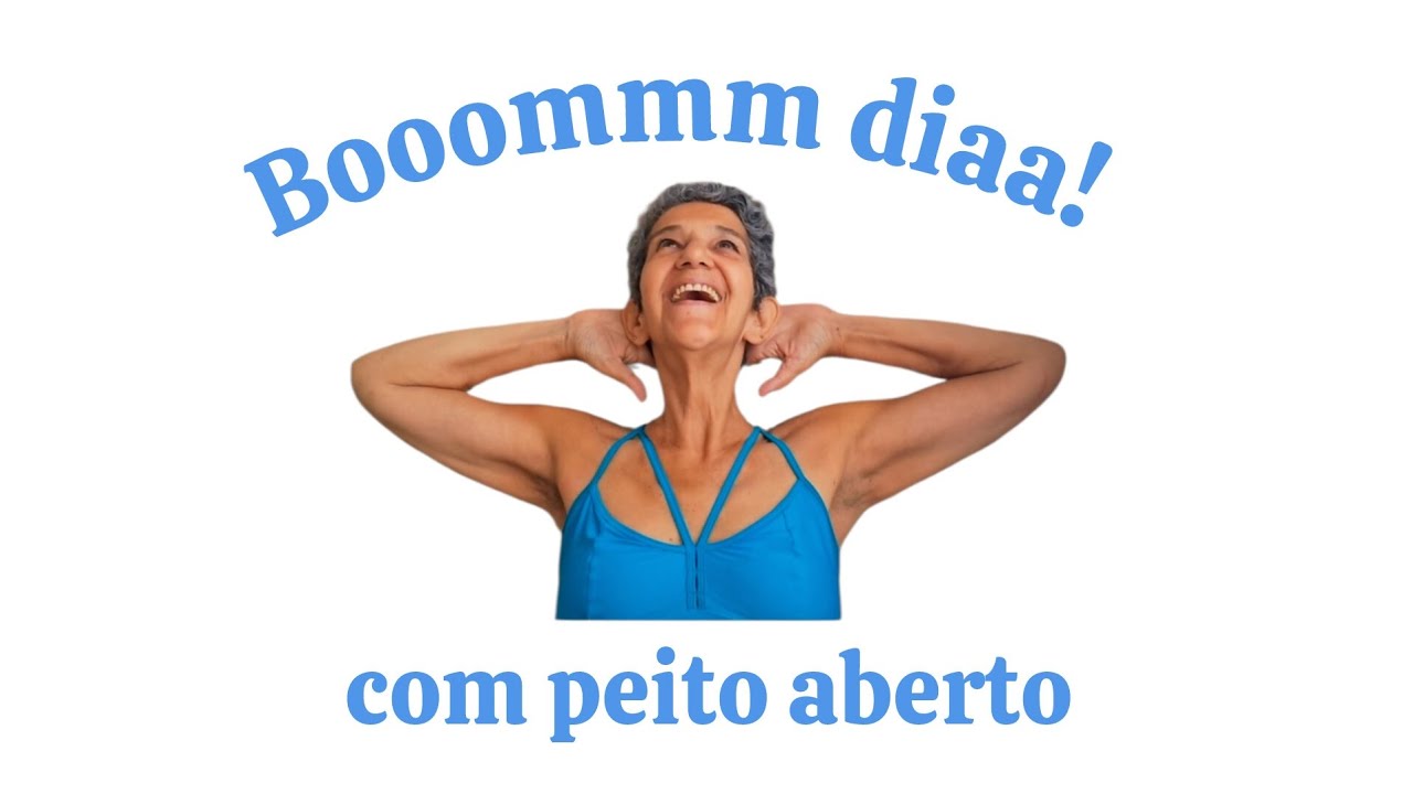 De peito aberto 🤗