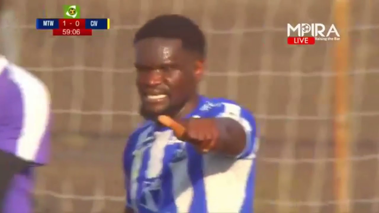 Highlights Mighty Wanderers 2 0 Civil Service United TNM Super league, Malawi, 14 08 21