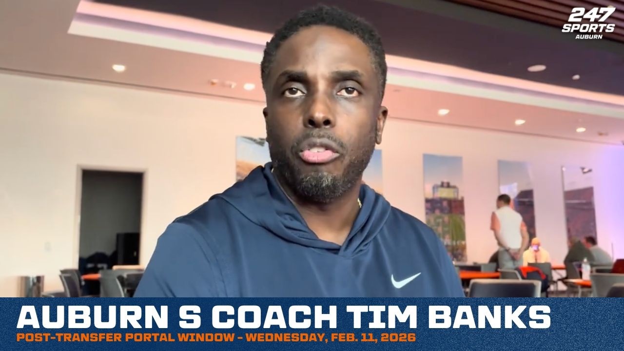 Auburn S Coach Tim Banks - Post-Transfer Portal