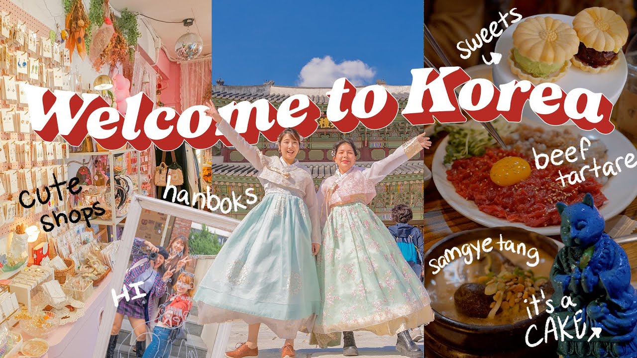 Showing my friend around Korea! Romanticizing a week in a my life and filming it like a music video✨