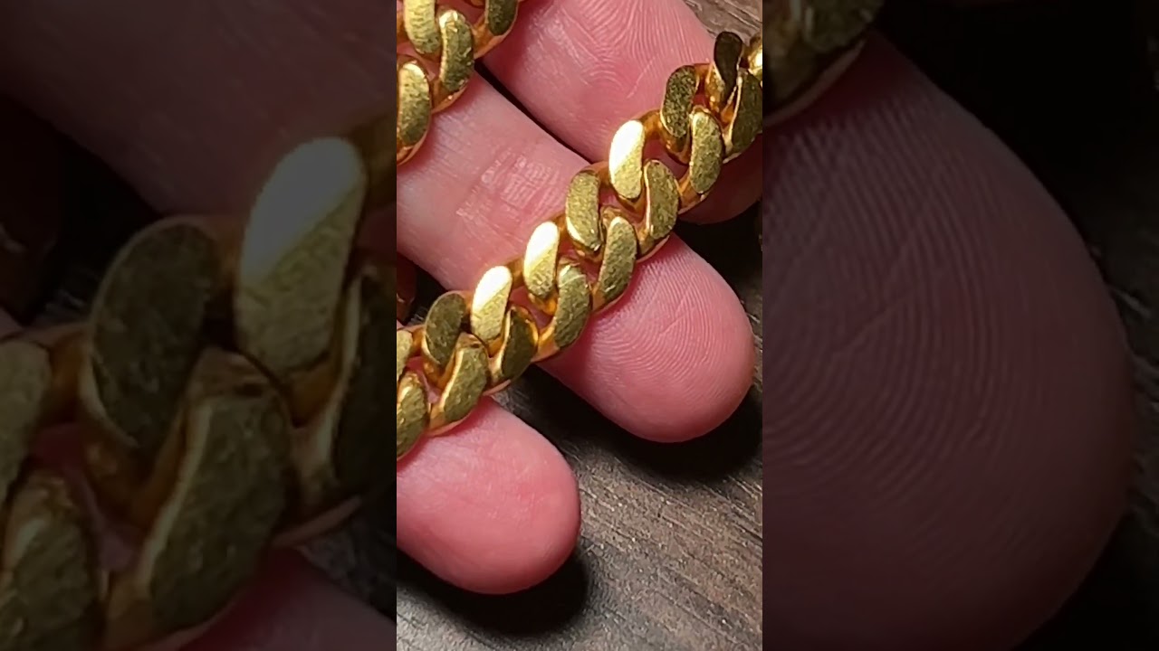 Daniel Jewelry Inc Miami Cuban Electro Plating / Dip over time :)