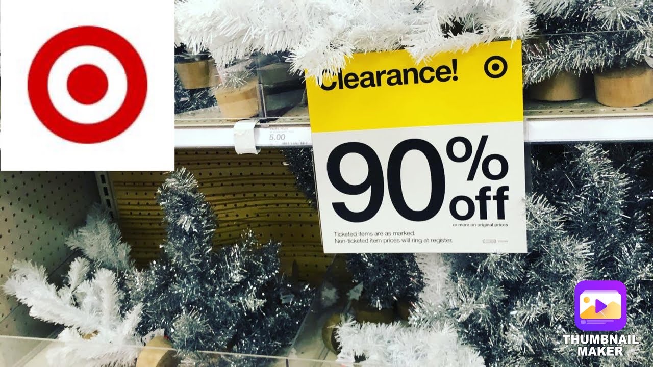 Target 70% & 90% Off Christmas Clearance Shop with Me