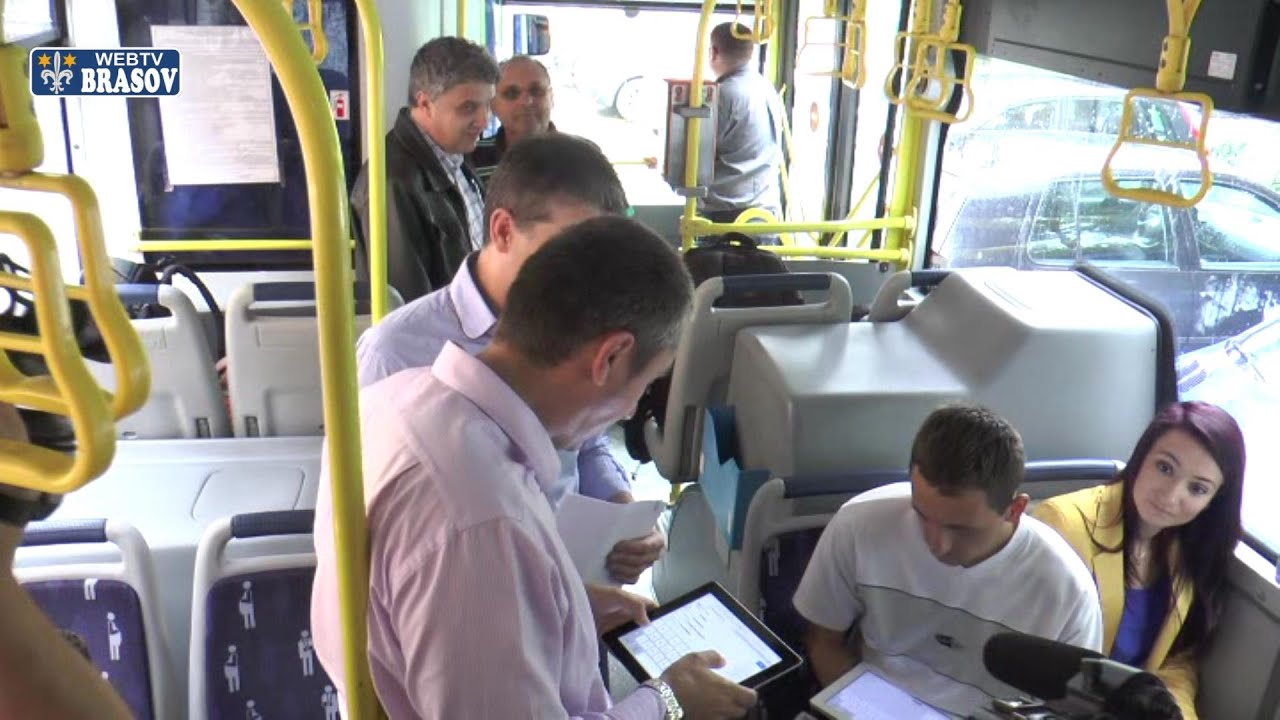 Internet gratuit pe autobuzele RAT Brasov