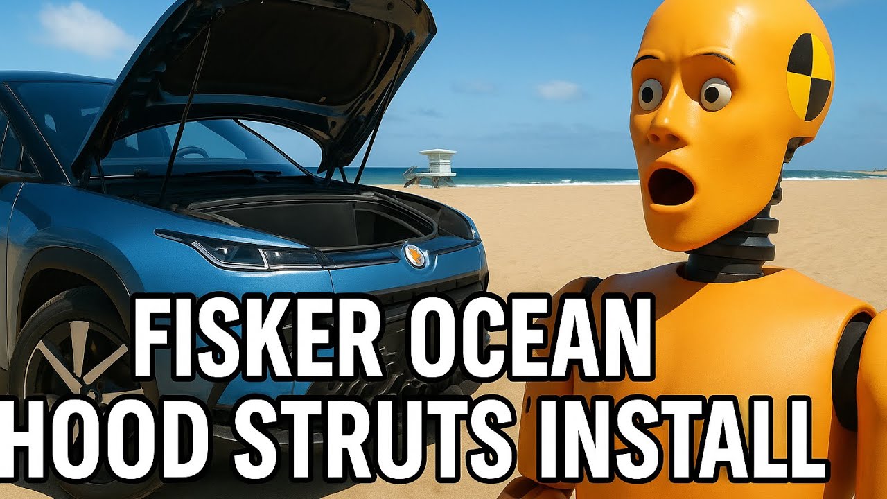 Fisker Ocean - Модернизация стоек капота