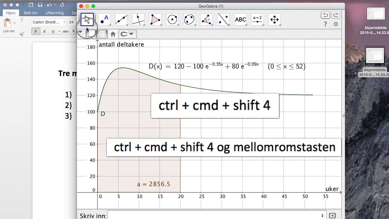 utklipp geogebra mac