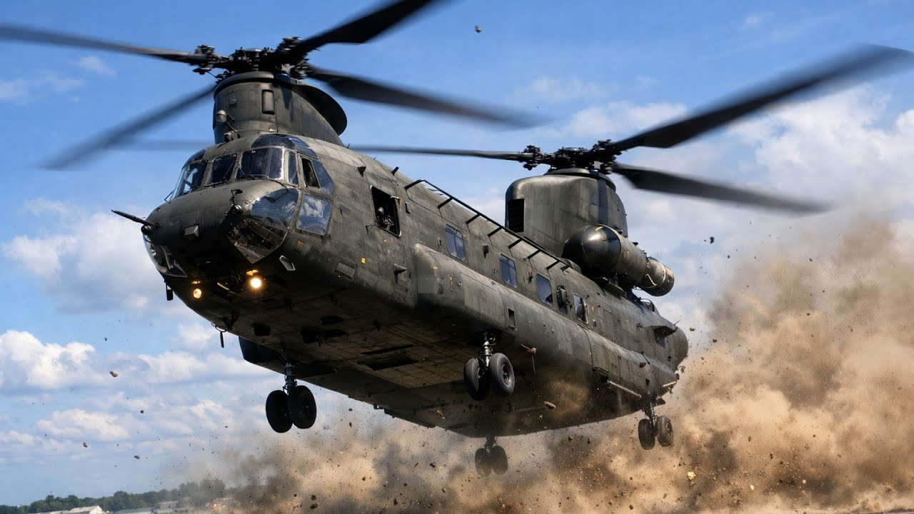 CH-47D Chinook Powerful Takeoff & Smooth Landing | Heavy-Lift Helicopter | MSFS 2020