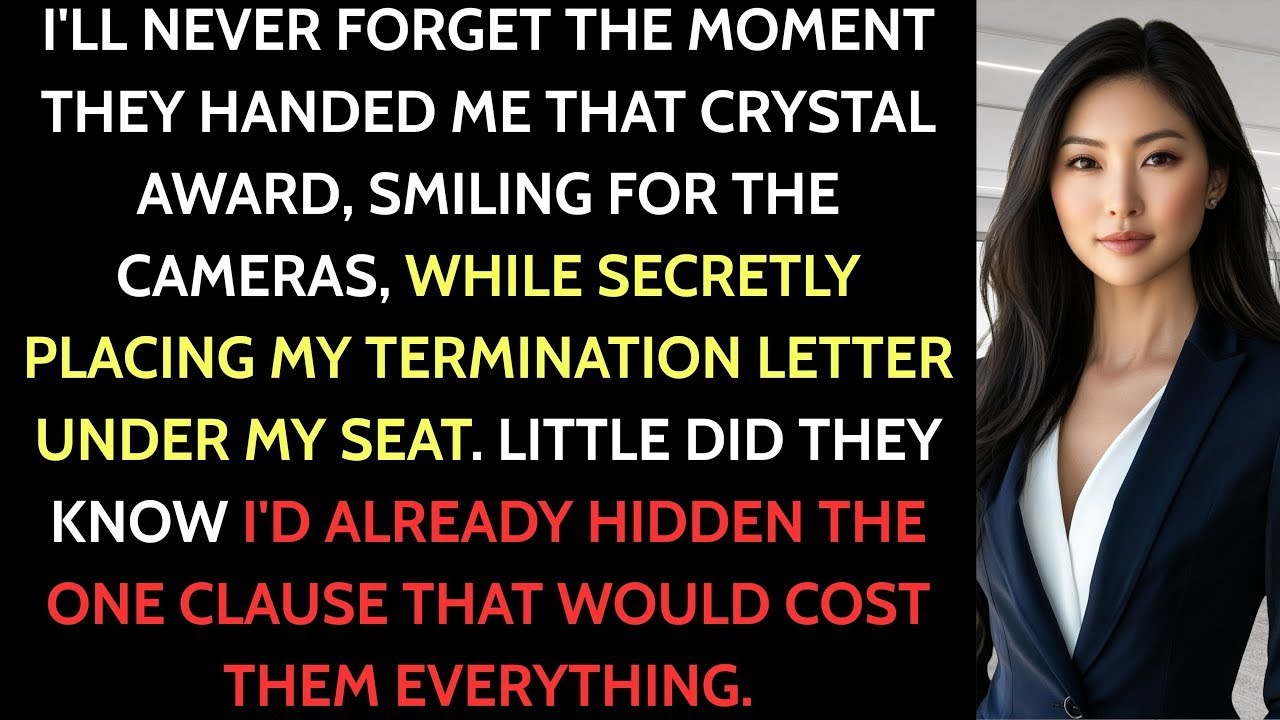 I Was Fired At The Promotion Ceremony After Landing The Biggest Client in Company History So I Took…