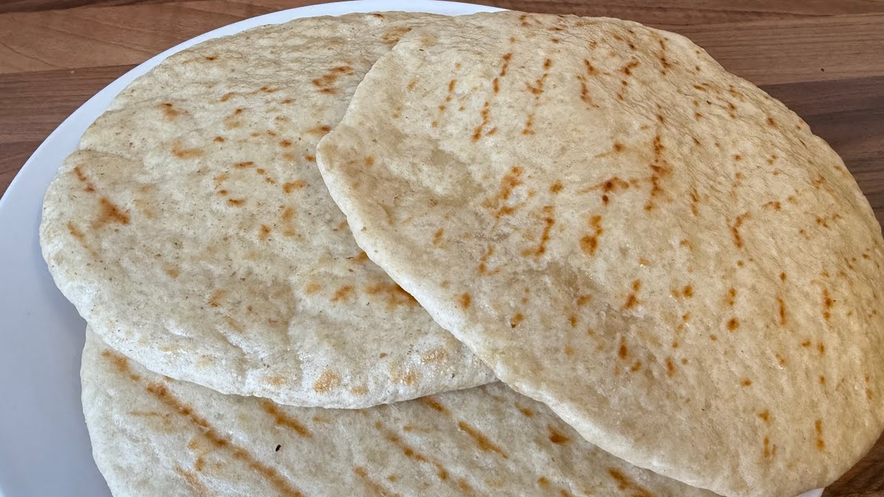 Pita bread and shawarma bread recipe- Zaika with Neelam