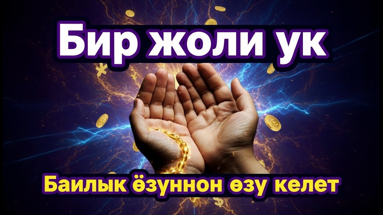 Бир ниет, бир дуба 🤲 Ырыскынын эшиги күтүлбөгөндөй ачылат (ИншаАллах)