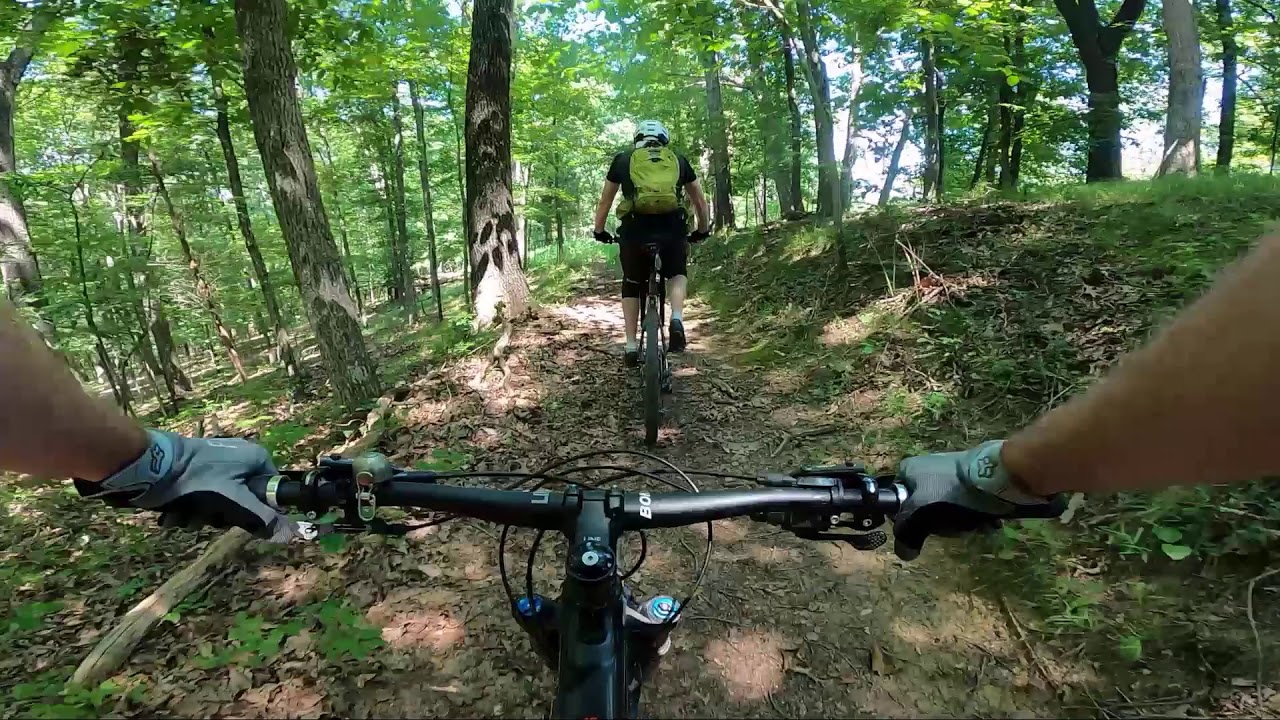 Mountain Biking Beech Fork State Park!
