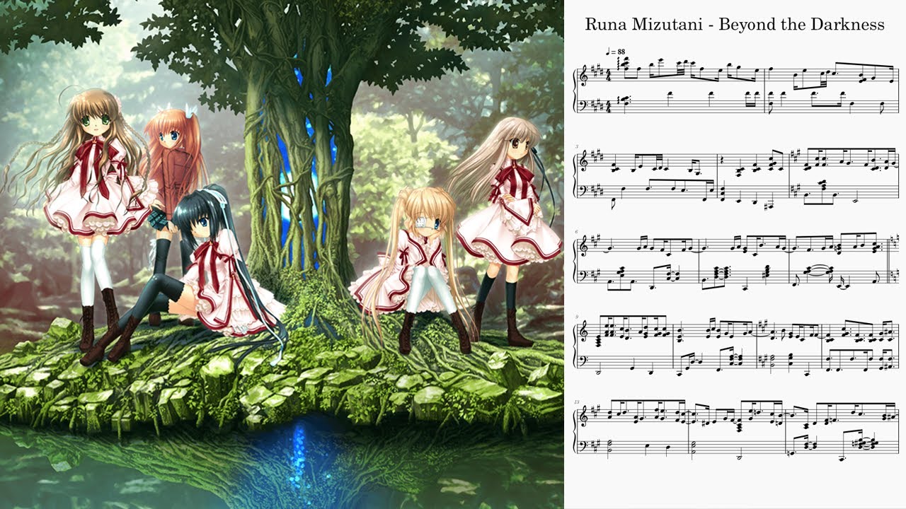 Rewrite ED - Beyond the Darkness [Piano Solo + Sheet]