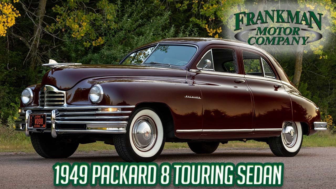 Элегантный седан Packard Touring 8 1949 года – реставрация без рамы. Настоящая классика! – Frankm...