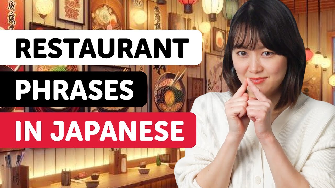Learn All Japanese Phrases You Need at the Restaurant!