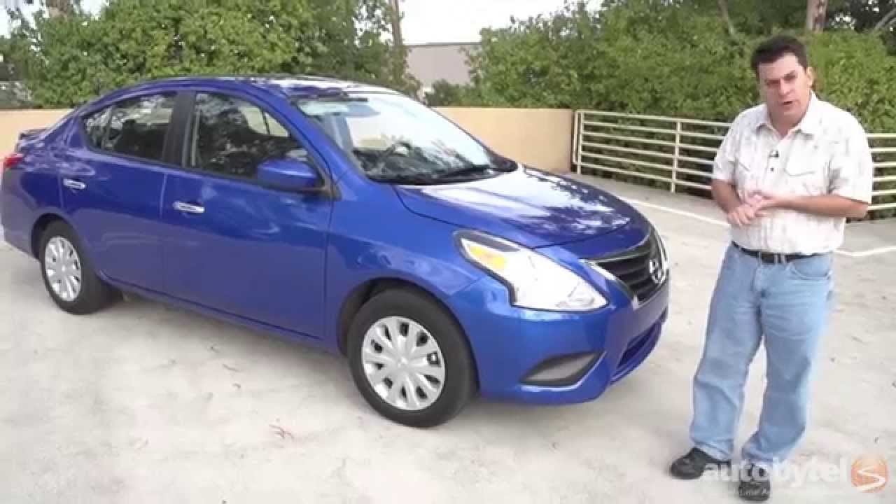 Least Expensive Family Car in America - 2015 Nissan Versa Test Drive Video Review