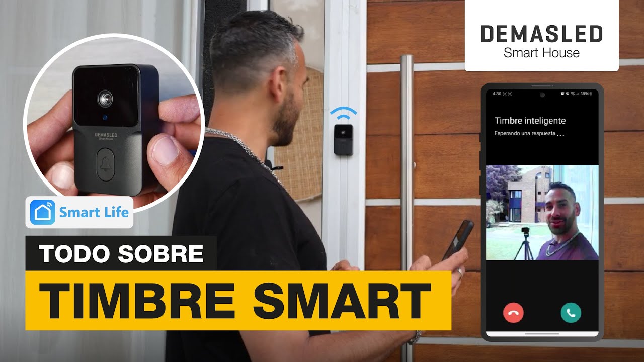 Convertí tu Casa en Smart con este Timbre con Cámara 🔔📲