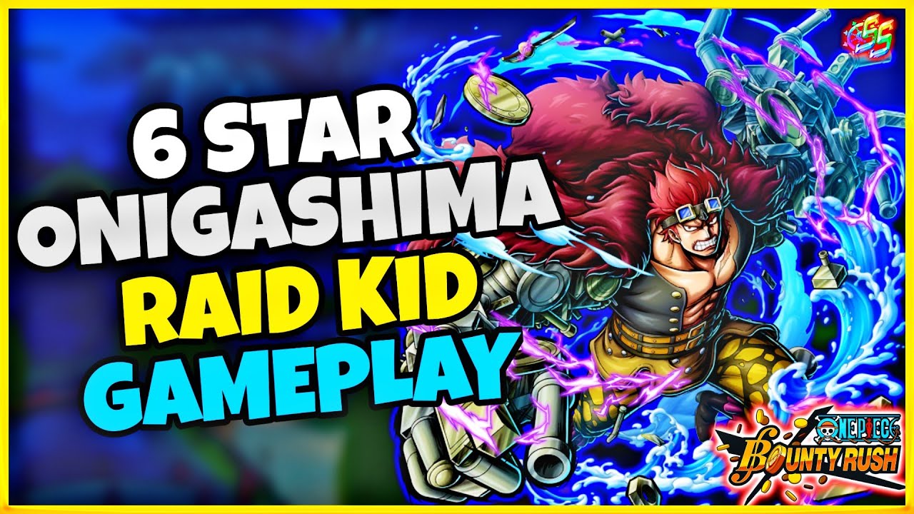 [ LVL100 ] 6★ RAID KID GAMEPLAY IN SS LEAGUE ONE PIECE BOUNTY RUSH #bountyrush #opbr