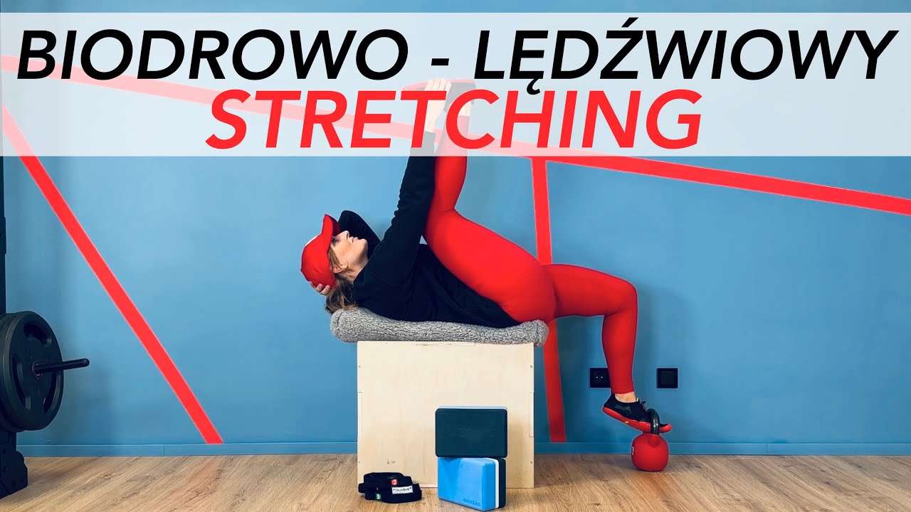 BIODROWO - LĘDŹWIOWY - STRETCHING - ćwiczenia na ból kręgosłupa lędźwiowego - mobility miednicy