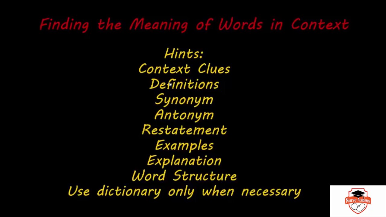 HESI A2 English - Reading Comprehension and Vocabulary