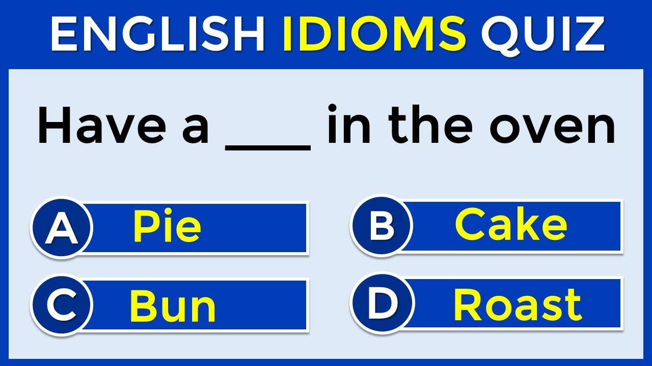 English Idioms Quiz | CAN YOU SCORE 30/30? | 96% CANNOT! #challenge 70